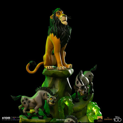 The Lion King Art Scale Deluxe Statue 1/10 Scar Deluxe 31 cm