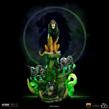 The Lion King Art Scale Deluxe Statue 1/10 Scar Deluxe 31 cm