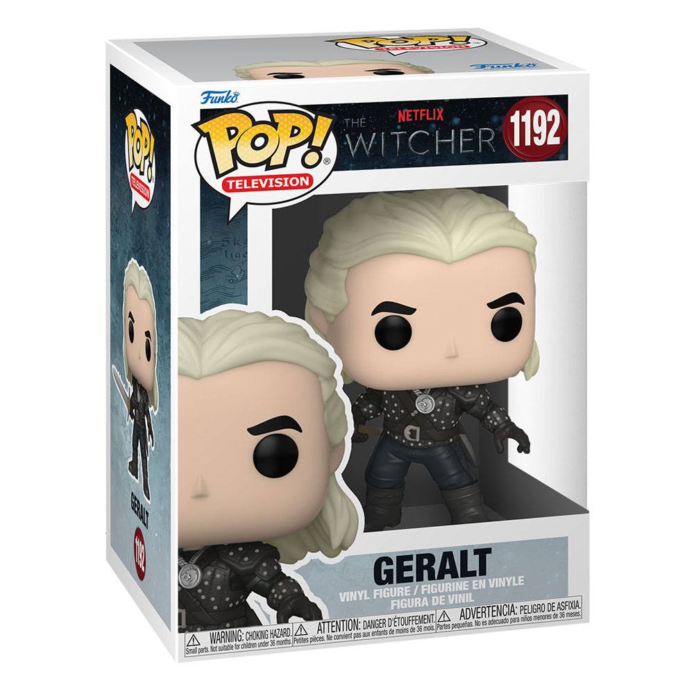 The Witcher Funko POP! TV-Vinylfigur Geralt 9 cm