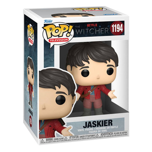 The Witcher Funko POP! TV Vinyl Figur Jaskier (Red Outfit) 9 cm