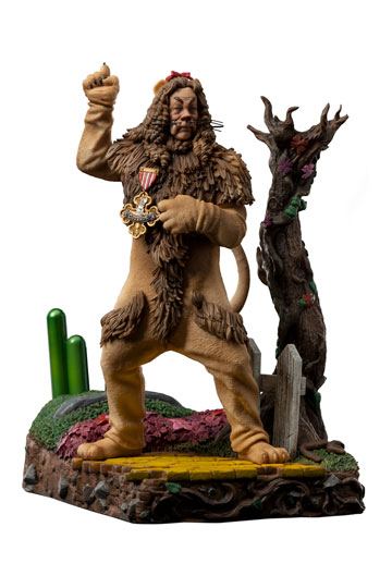 The Wizard of Oz Deluxe Art Scale Statue 1/10 Feiger Löwe 20 cm
