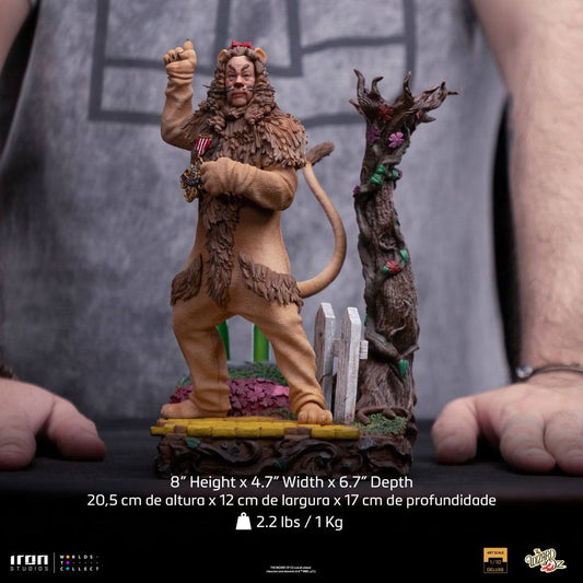 The Wizard of Oz Deluxe Art Scale Statue 1/10 Feiger Löwe 20 cm