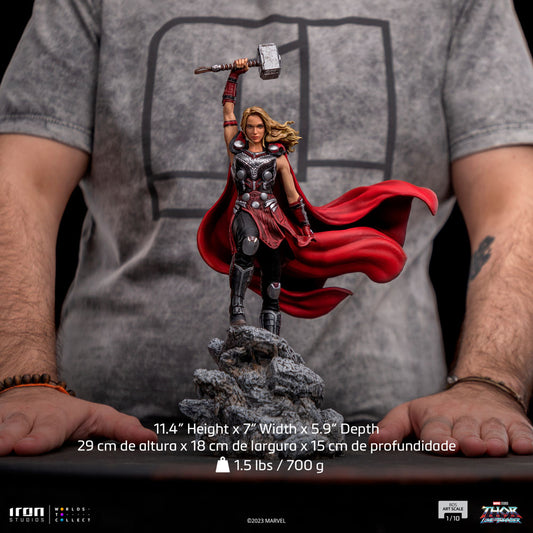 Thor: Love and Thunder BDS Art Scale Statue 1/10 Mächtiger Thor Jane Foster 29 cm