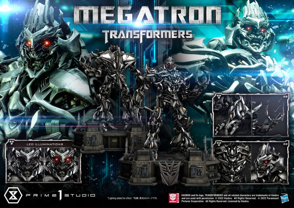 Transformers Museum Masterline - Statue Megatron Deluxe Bonus Version 84 cm