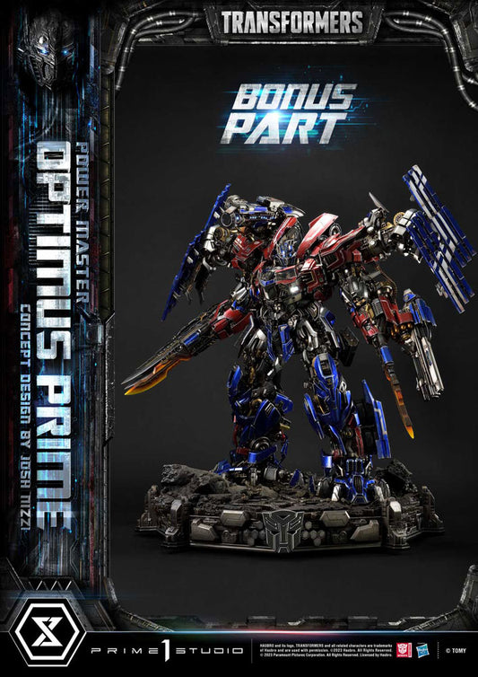Transformers Museum Masterline Powermaster Optimus Prime Concept Statue by Josh Nizzi: 99 cm Ultimate Bonus Version