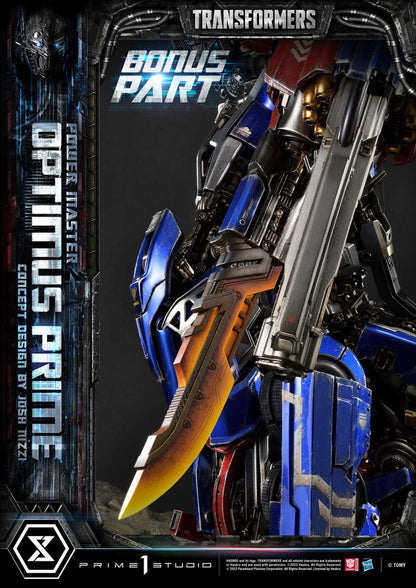 Transformers Museum Masterline Powermaster Optimus Prime Concept Statue von Josh Nizzi: 99 cm Ultimate Bonus Version