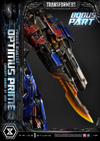 Transformers Museum Masterline Powermaster Optimus Prime Concept Statue von Josh Nizzi: 99 cm Ultimate Bonus Version