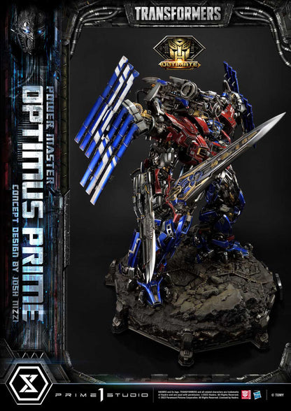 Transformers Museum Masterline Powermaster Optimus Prime Concept Statue von Josh Nizzi: 99 cm Ultimate Bonus Version
