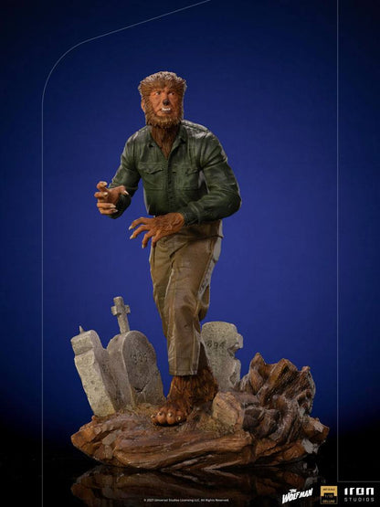 Universal Monsters Deluxe Art Scale Statue 1/10 The Wolf Man 21 cm