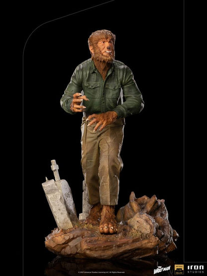 Universal Monsters Deluxe Art Scale Statue 1/10 The Wolf Man 21 cm