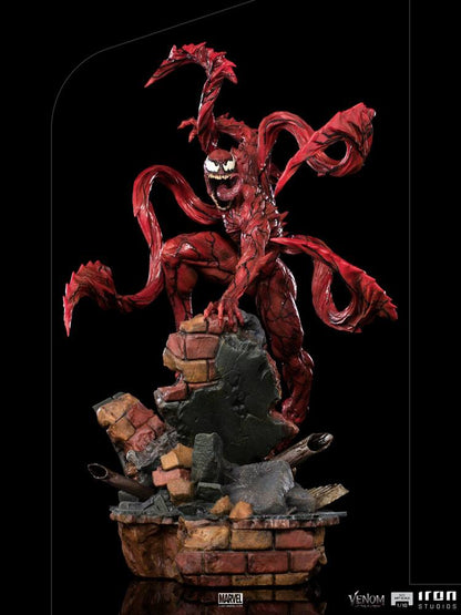 Venom: Let There Be Carnage BDS Art Scale Statue 1/10 Carnage 30 cm fuld figur set forfra
