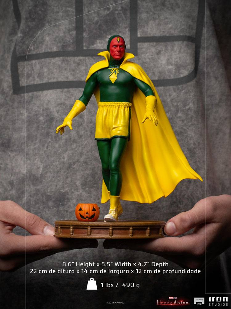 WandaVision Art Scale Statue 1/10 Vision Halloween Version 22 cm (AUF ANFRAGE)