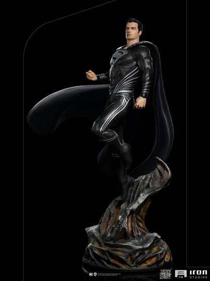 Zack Snyder's Justice League Art Scale Statue 1/4 Superman Schwarzer Anzug 69 cm