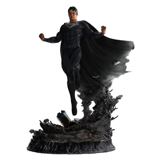 Zack Snyder's Justice League Statue 1/4 Superman Black Suit 65 cm