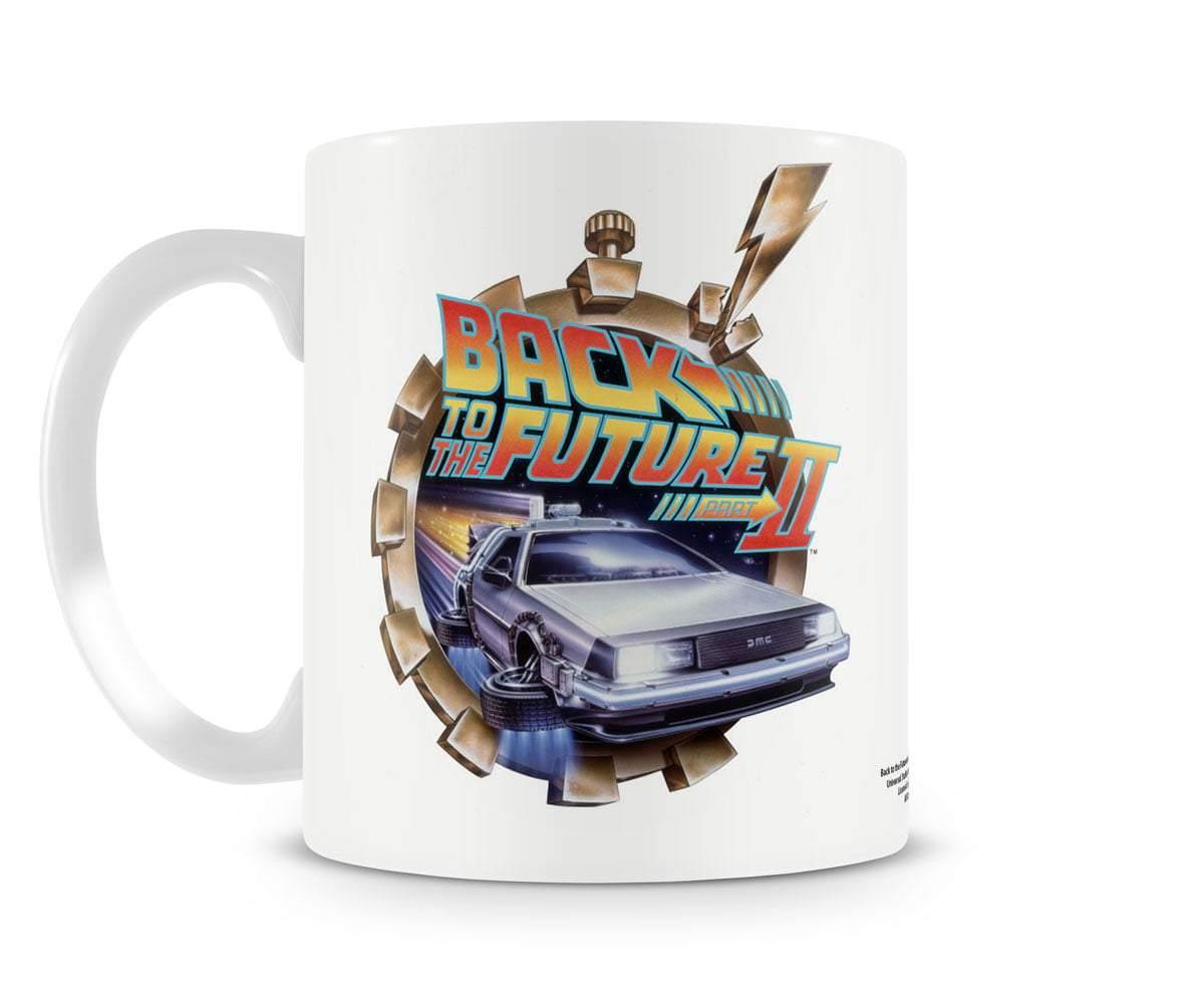 Back to the future part 2 krus 100 licenseret  fuld krus - SuperMerch.dk