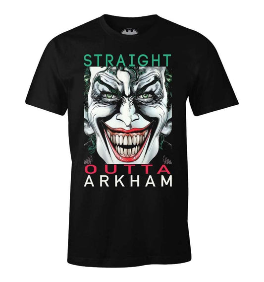 BATMAN T-SHIRT STRAIT OUTTA ARKHAM - SuperMerch.dk