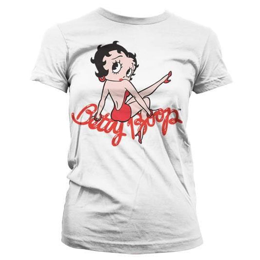 BETTY BOOP CLASSIC POSE KVINDE T-SHIRT - SuperMerch.dk