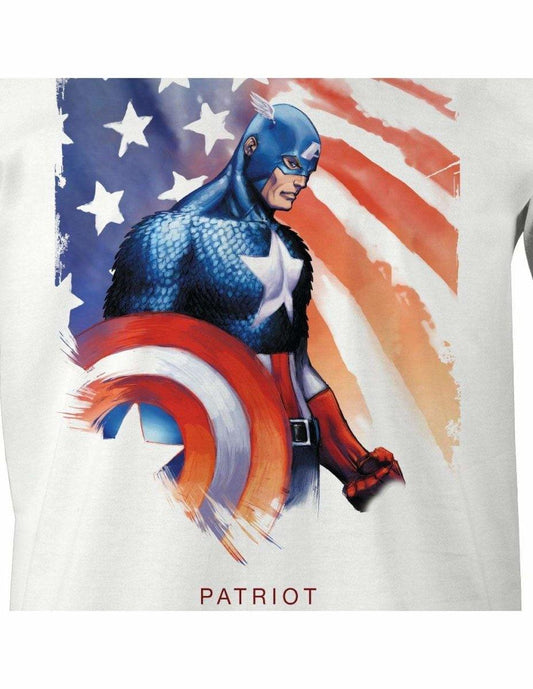CAPTAIN AMERICA MARVEL T-SHIRT PATRIOT - SuperMerch.dk