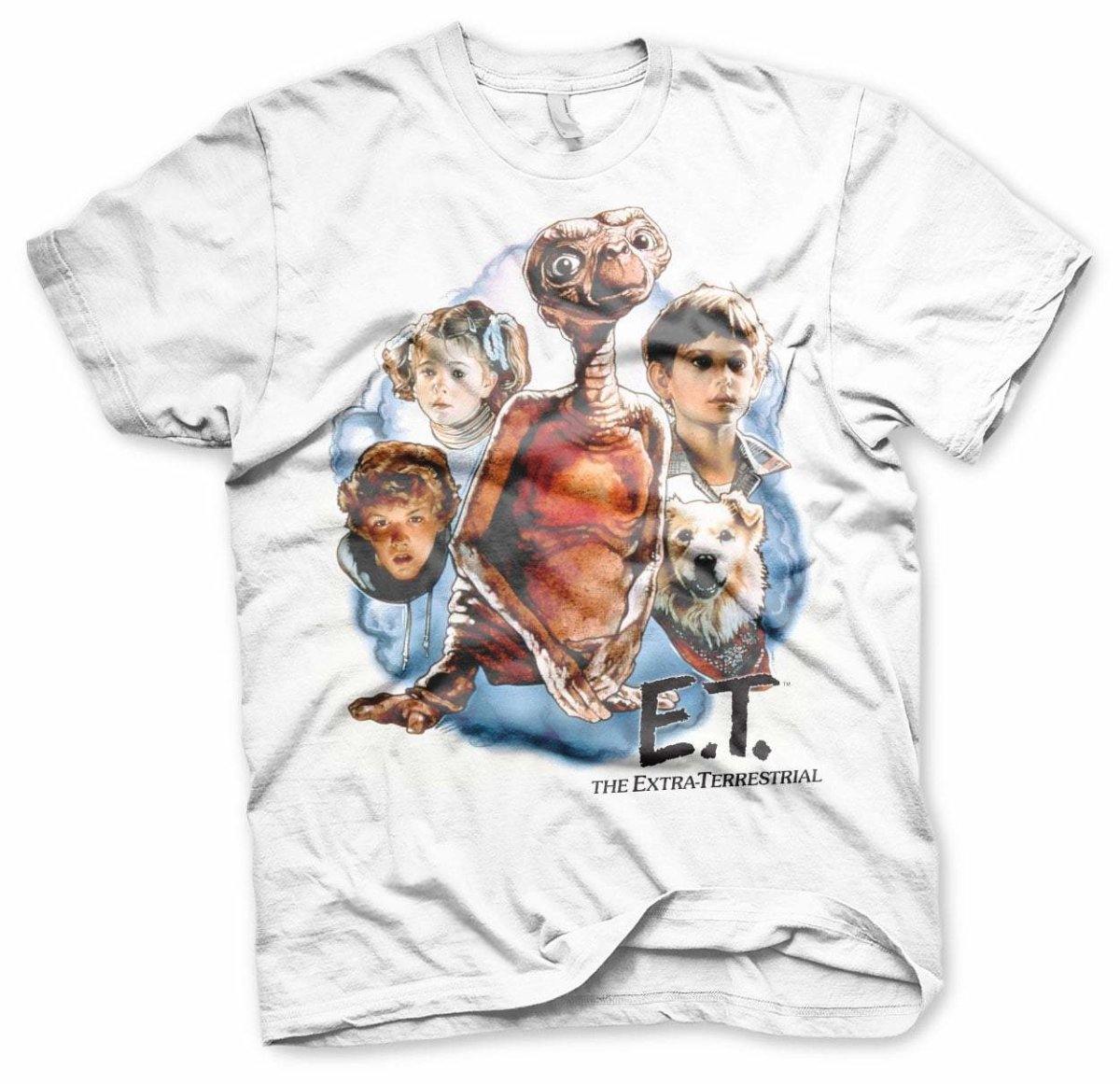 E.T. T-SHIRT RETRO POSTER - SuperMerch.dk