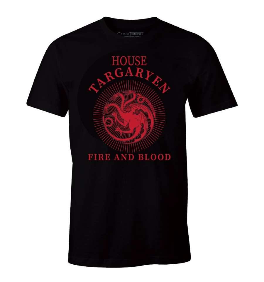 GAME OF THRONES T-SHIRT HOUSE TARGARYEN - SuperMerch.dk