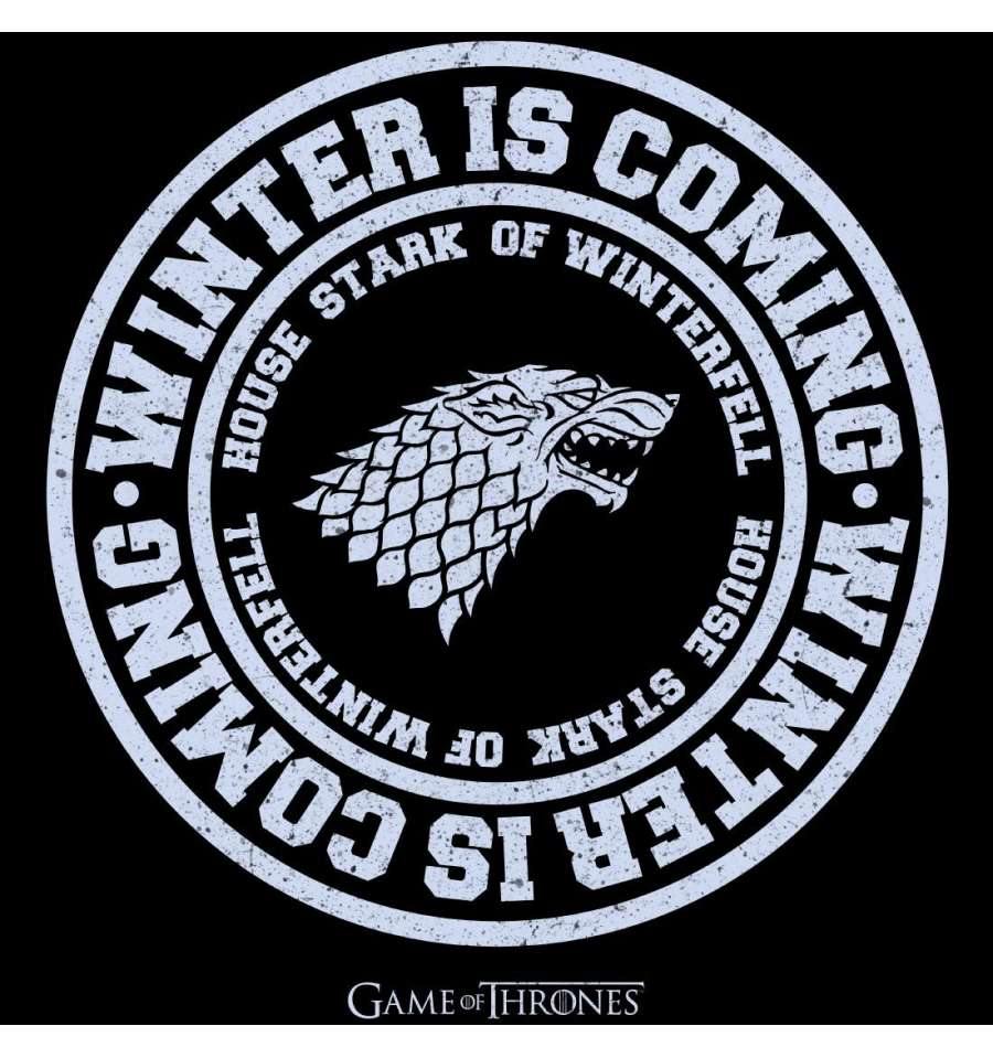 GAME OF THRONES WOMEN'S T-SHIRT WINTER IS COMING - SuperMerch.dk