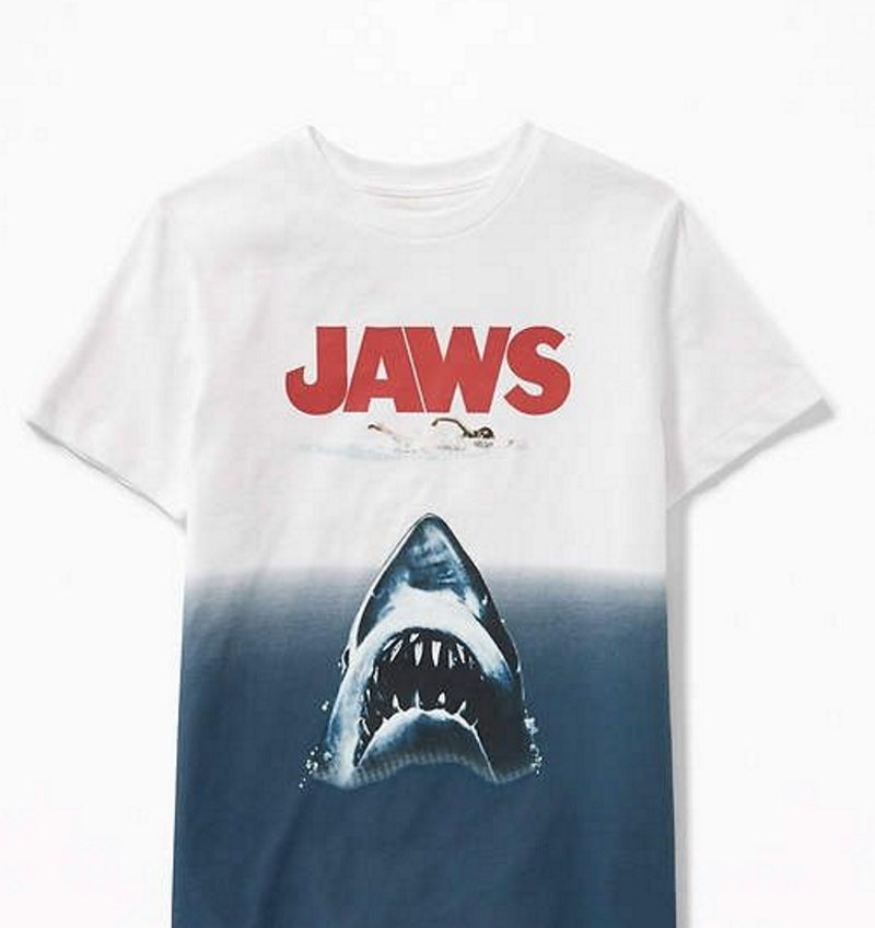 Jaws retro poster t-shirt