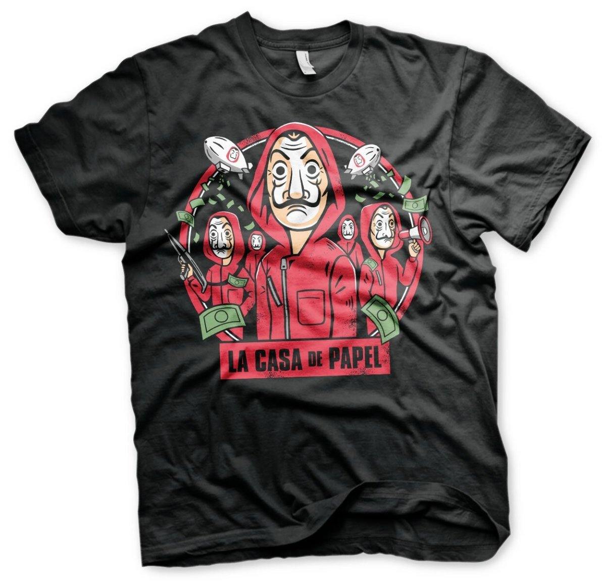 LA CASA DE PAPEL KAWAII UNISEX T-SHIRT - SuperMerch.dk
