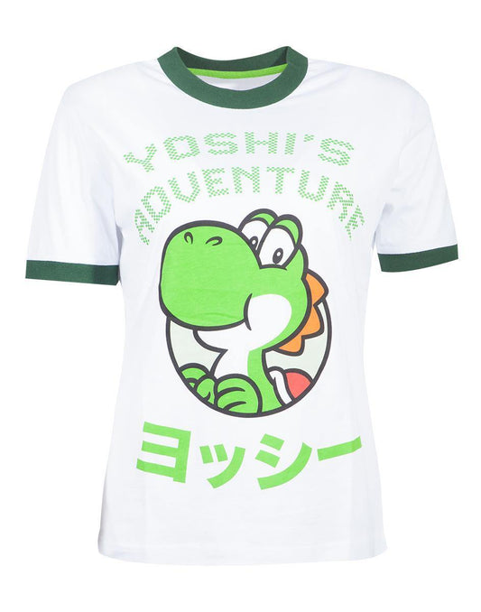LICENSERET YOSHI NINTENDO KVINDE T-SHIRT - SuperMerch.dk