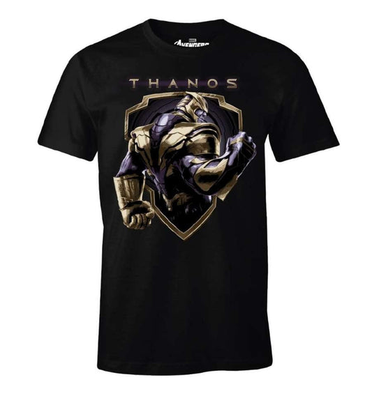 MARVEL AVENGERS ENDGAME T-SHIRT THANOS BADGE - SuperMerch.dk