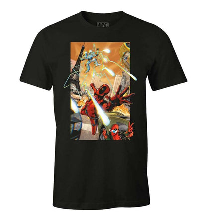 MARVEL DEADPOOL T-SHIRT 3D - SuperMerch.dk