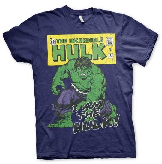 MARVEL HULK T-SHIRT I AM THE HULK - SuperMerch.dk
