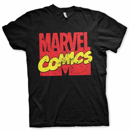 MARVEL VINTAGE LOGO UNISEX T-SHIRT - SuperMerch.dk