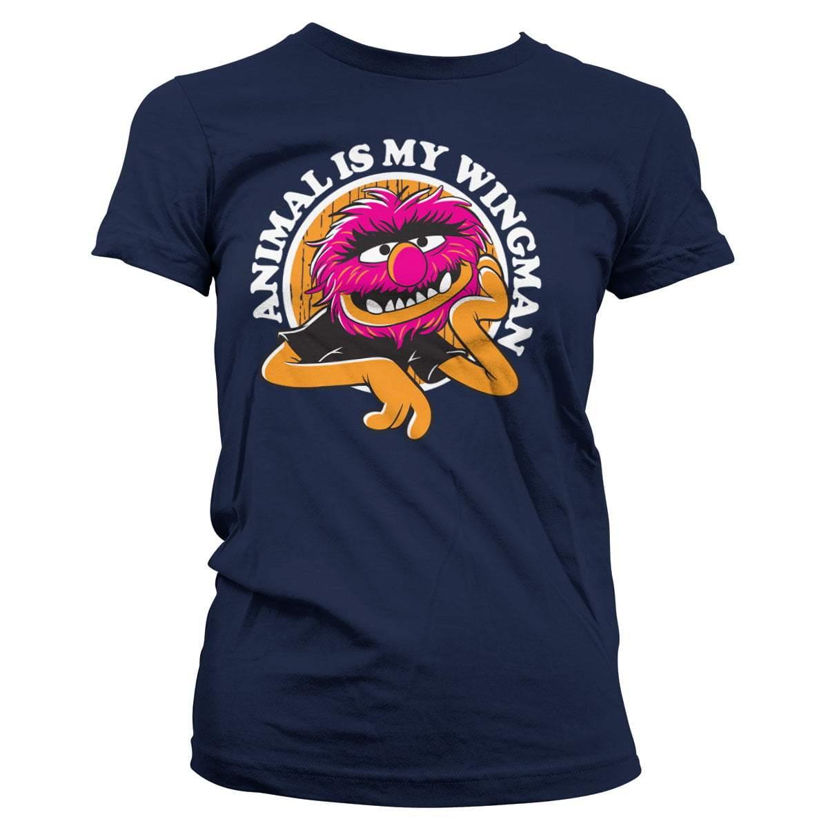 MUPPETS - ANIMAL IS MY WINGMAN KVINDE T-SHIRT - SuperMerch.dk