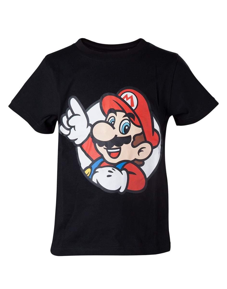 NINTENDO IT'S A ME MARIO KIDS BØRNE T-SHIRT - SuperMerch.dk