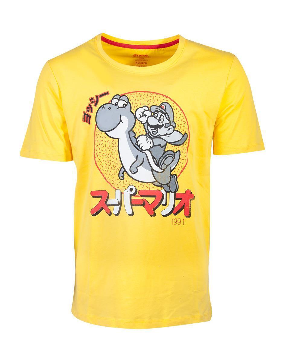 NINTENDO SUPER MARIO YOSHI UNISEX T-SHIRT - SuperMerch.dk