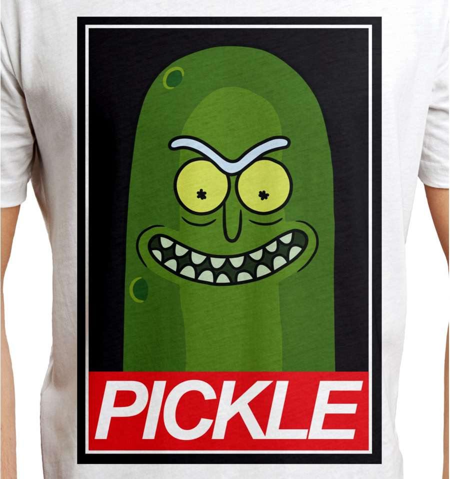 RICK AND MORTY T-SHIRT - PICKLE RICK - SuperMerch.dk