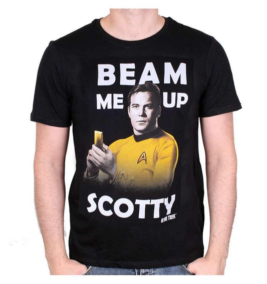 STAR TREK BEAM ME UP T-SHIRT - SuperMerch.dk