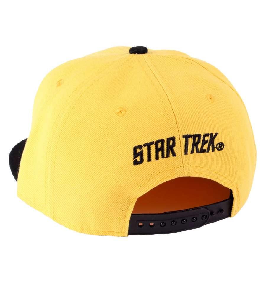 STAR TREK CAP - YELLOW LOGO - SuperMerch.dk