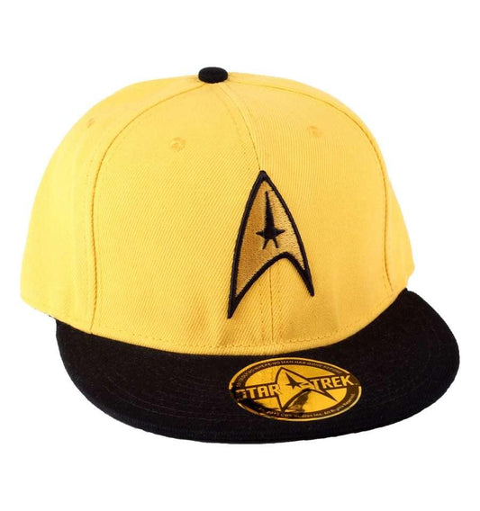 STAR TREK CAP - YELLOW LOGO - SuperMerch.dk
