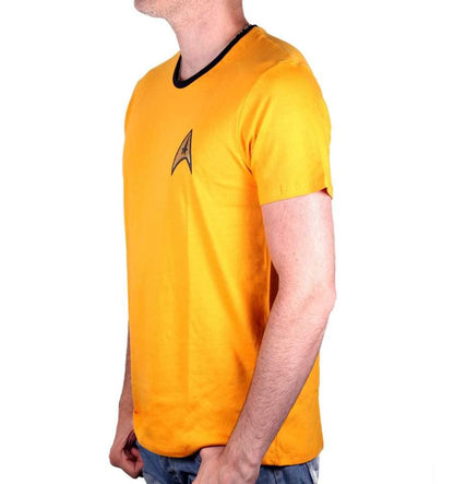 STAR TREK T-SHIRT - COSTUME KIRK YELLOW - SuperMerch.dk