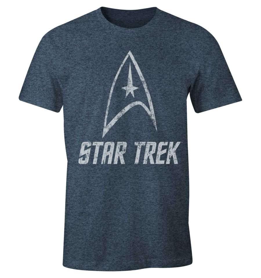 STAR TREK T-SHIRT - VINTAGE LOGO - SuperMerch.dk