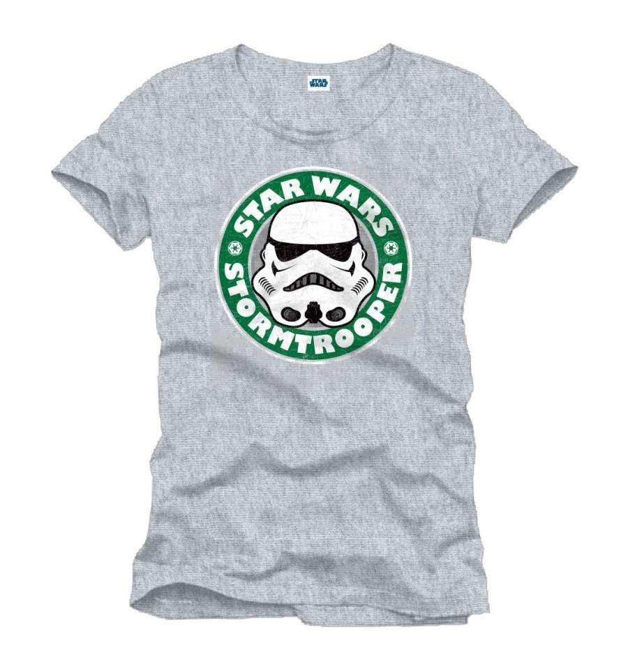 STAR WARS CHILDREN'S T-SHIRT - STORMTROOPER COFFEE - SuperMerch.dk