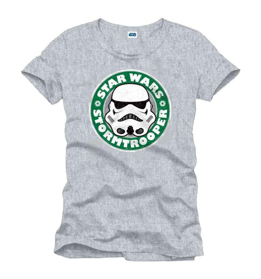 STAR WARS CHILDREN'S T-SHIRT - STORMTROOPER COFFEE - SuperMerch.dk