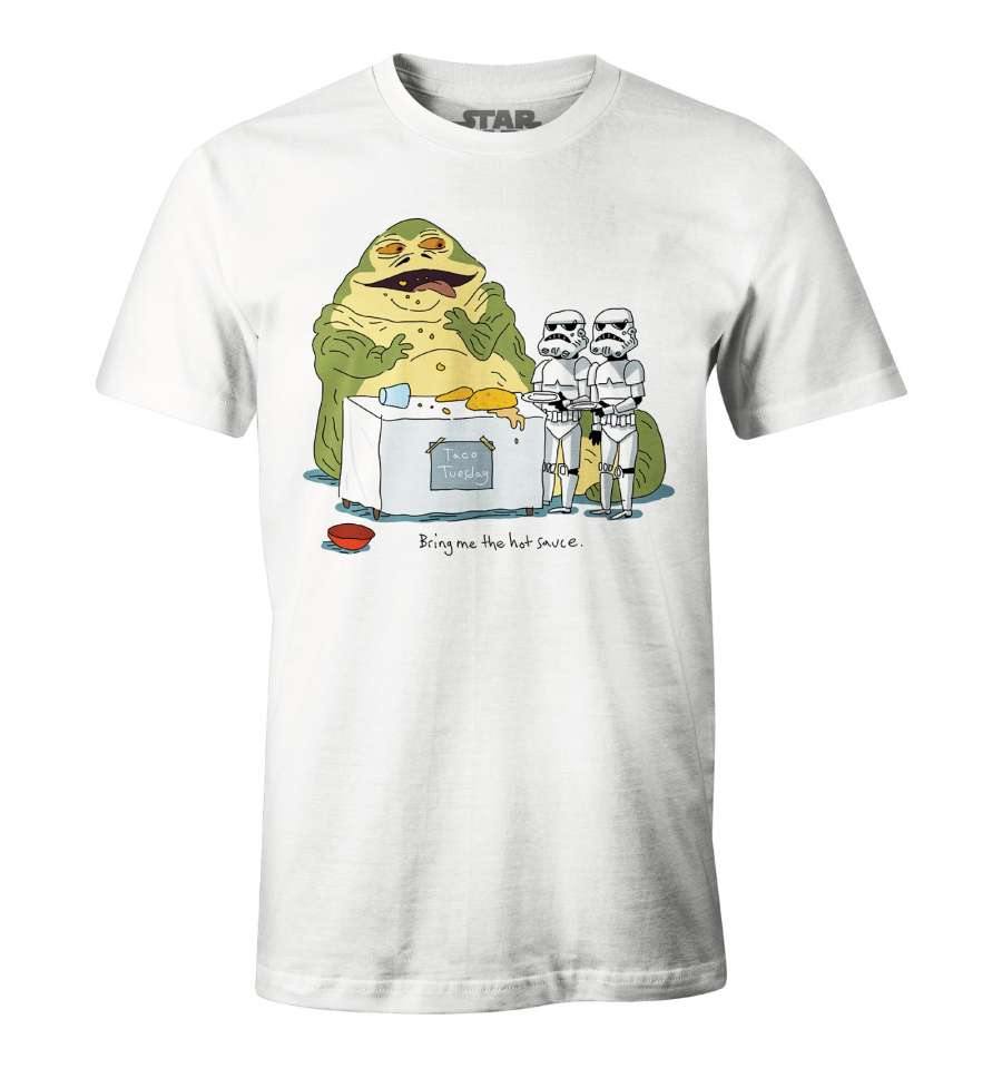 STAR WARS T-SHIRT - BRING ME THE HOT SAUCE - SuperMerch.dk