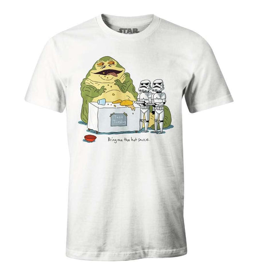 STAR WARS T-SHIRT - BRING ME THE HOT SAUCE - SuperMerch.dk