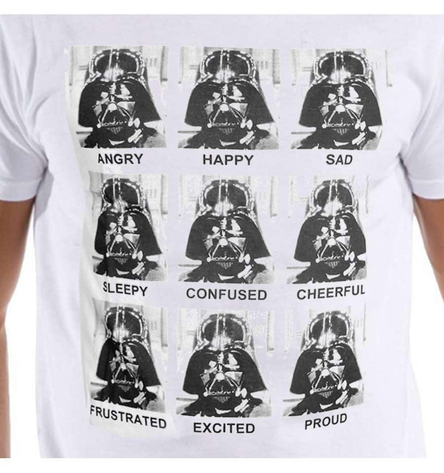 STAR WARS T-SHIRT - VADER EMOTIONS - SuperMerch.dk