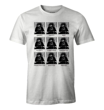 STAR WARS T-SHIRT - VADER EMOTIONS - SuperMerch.dk