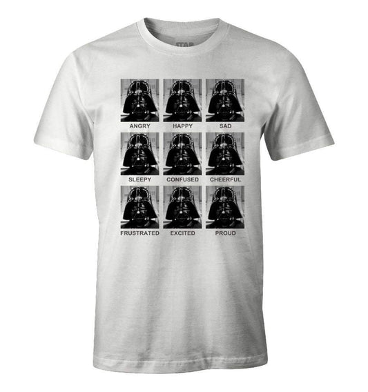 STAR WARS T-SHIRT - VADER EMOTIONS - SuperMerch.dk