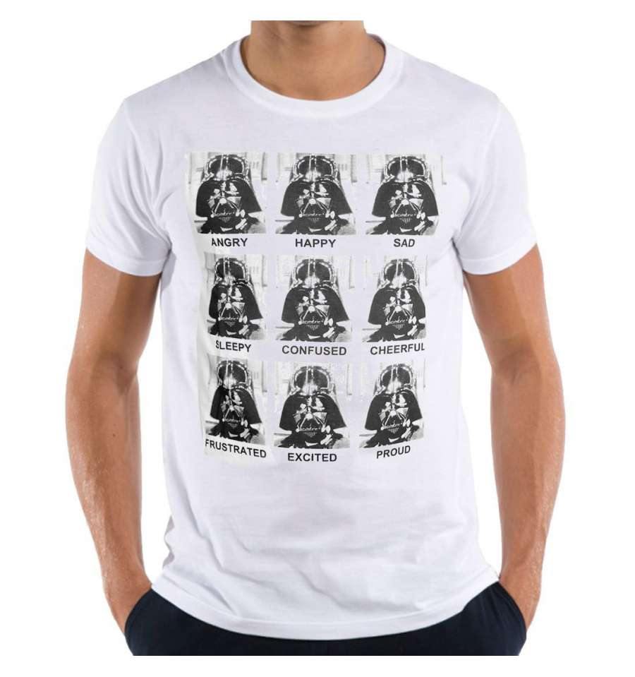 STAR WARS T-SHIRT - VADER EMOTIONS - SuperMerch.dk