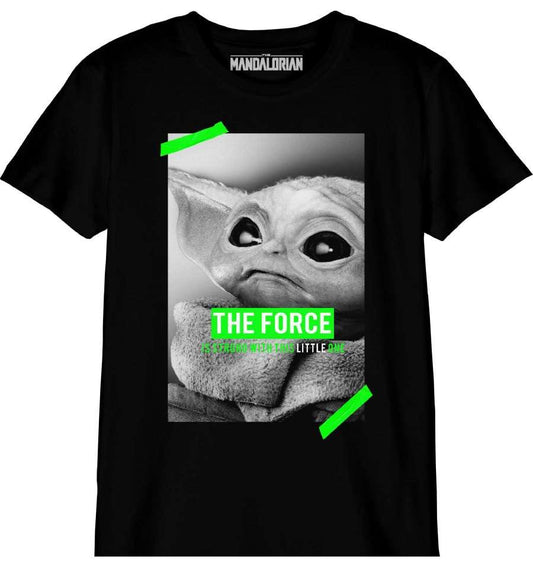 STAR WARS THE MANDALORIAN KID'S T-SHIRT - BABY YODA - SuperMerch.dk